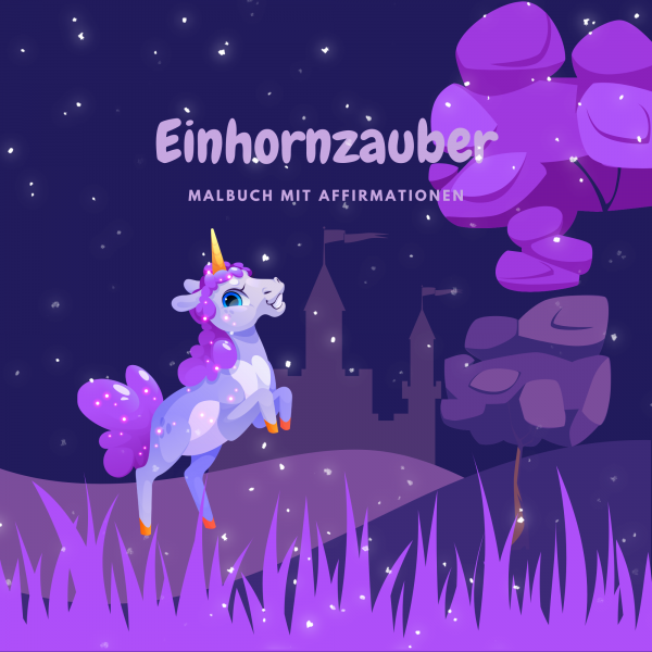 Ein Malbuch mit Affirmationen