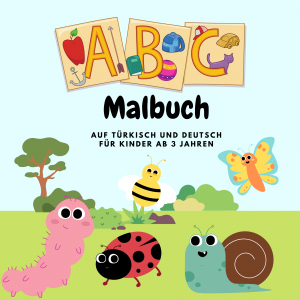 Ein zweisprachiges ABC Malbuch